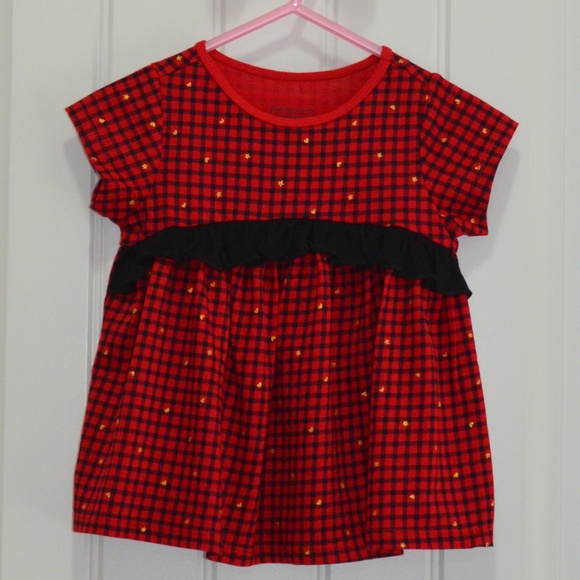 NWT Red Plaid Dress (Available in 18mo & 24 mo) - Picture 2 of 4